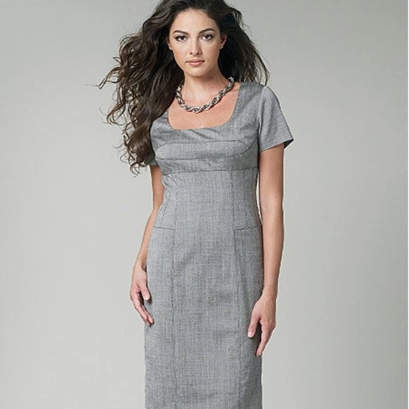 Vogue V1222 Anne Klein American Designer Sewing Pattern Fitted Dress Sz 14-20 - Picture 2 of 6